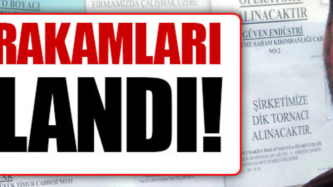 İşsizlik rakamları açıklandı (17 Ekim 2016)