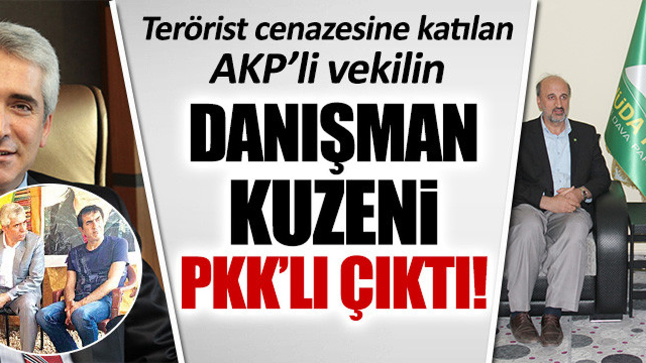 AKP'li vekilin danışmanlığını yapan kuzeni PKK'lı çıktı