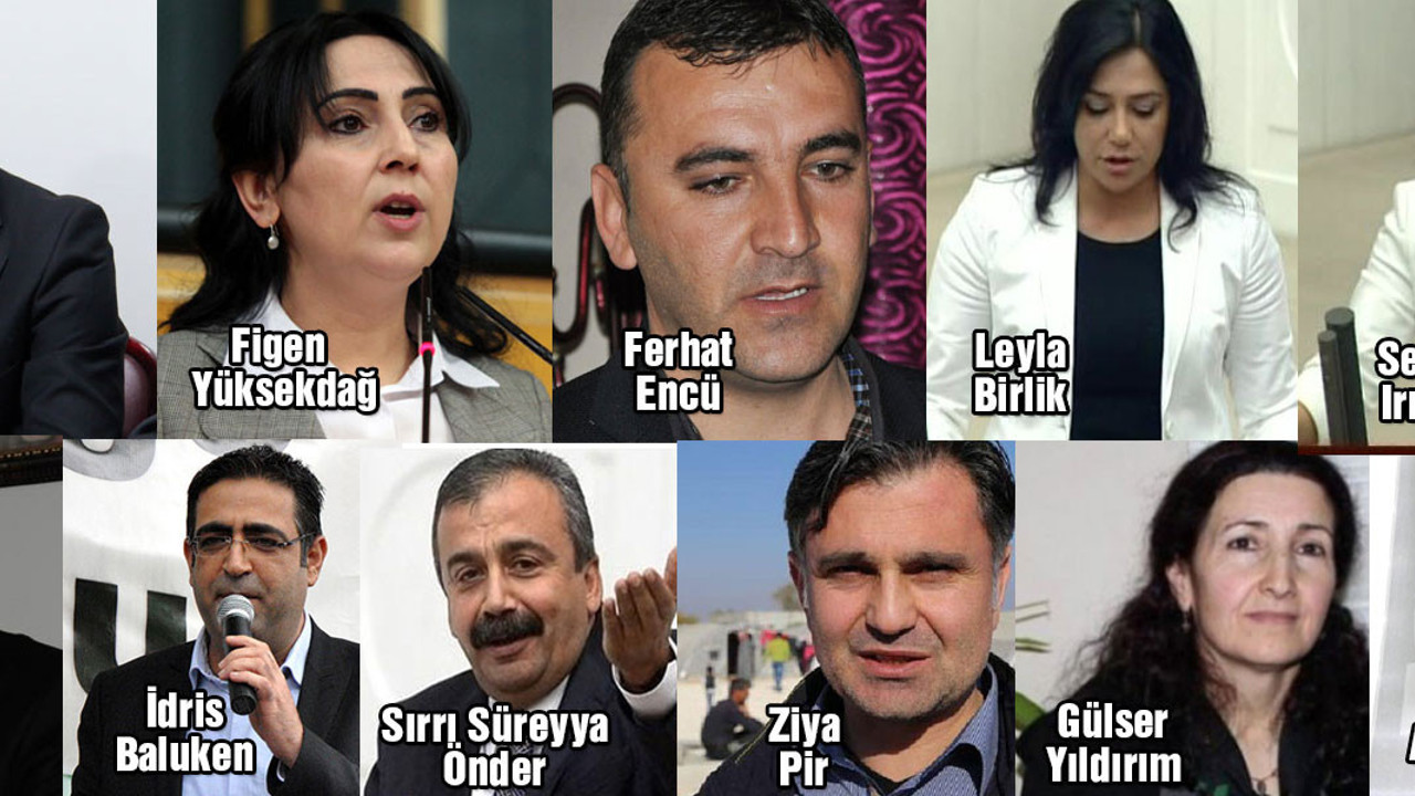 HDP’li vekiller neyle suçlanıyor?