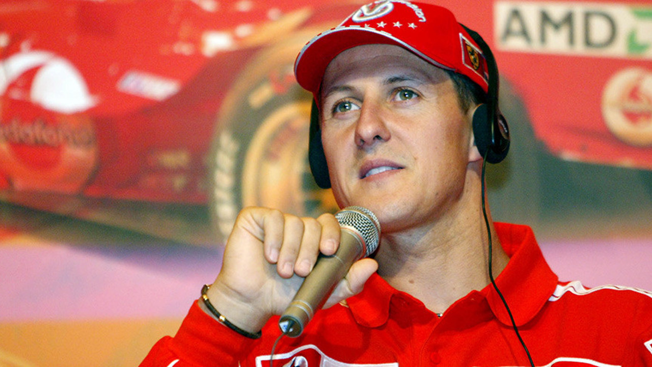 Michael Schumacher’den haber var