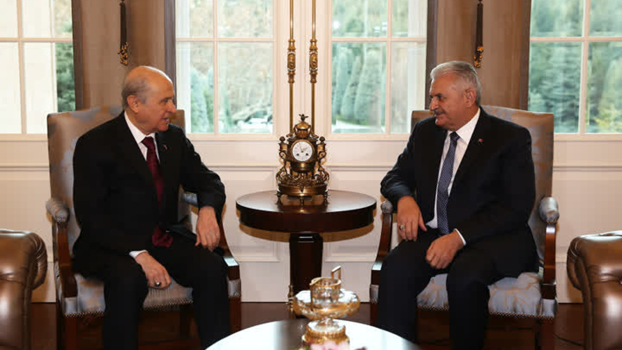 Yıldırım ve Bahçeli Başkanlık'ta anlaştı