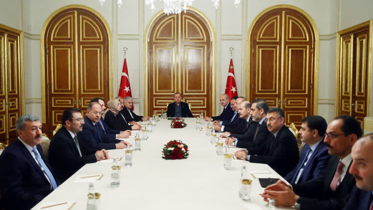 Mabeyn'deki toplantı sona erdi