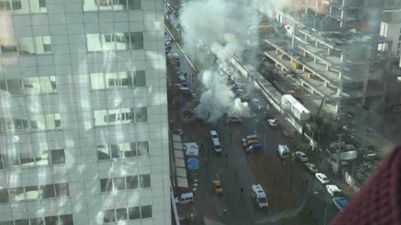 İzmir'de patlama (05 Ocak 2017)