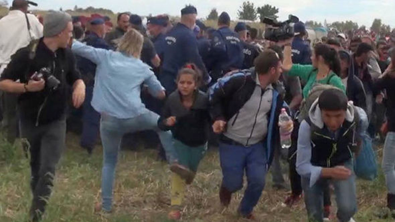 Tekmeci kameramanın cezası belli oldu