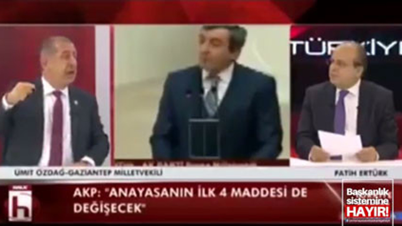 Özdağ'dan "ilk 4 madde değişebilir" diyen AKP'liye çok sert cevap