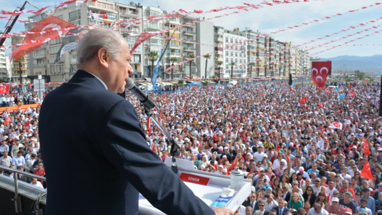 Bahçeli seçim mitinglerinde başkanlığa böyle 'hayır' dedi