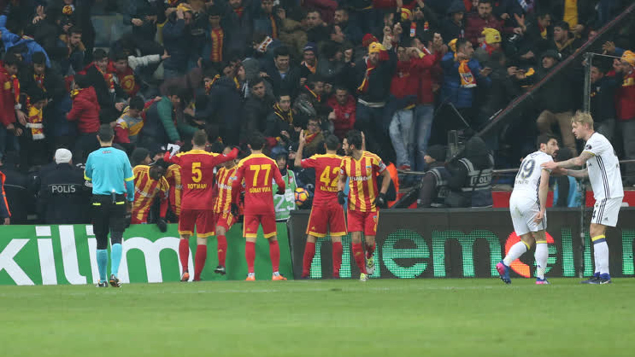 Kayserispor 4-1 Fenerbahçe / Maç Özeti