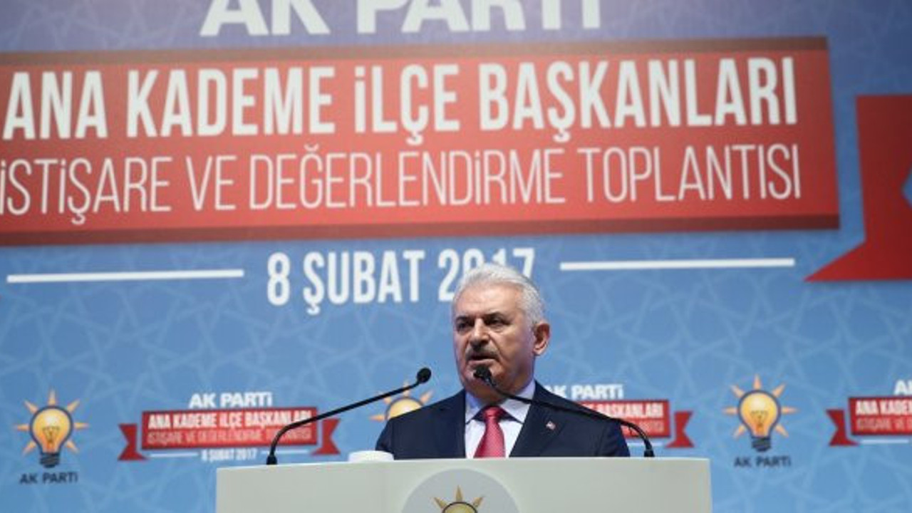 Yıldırım: "Niyet hayır, akıbet hayır"