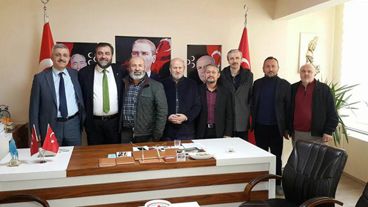 Ensar Vakfı'ndan MHP'ye ziyaret