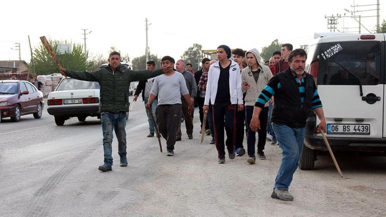 500 Suriyeli mahalleden kaçtı