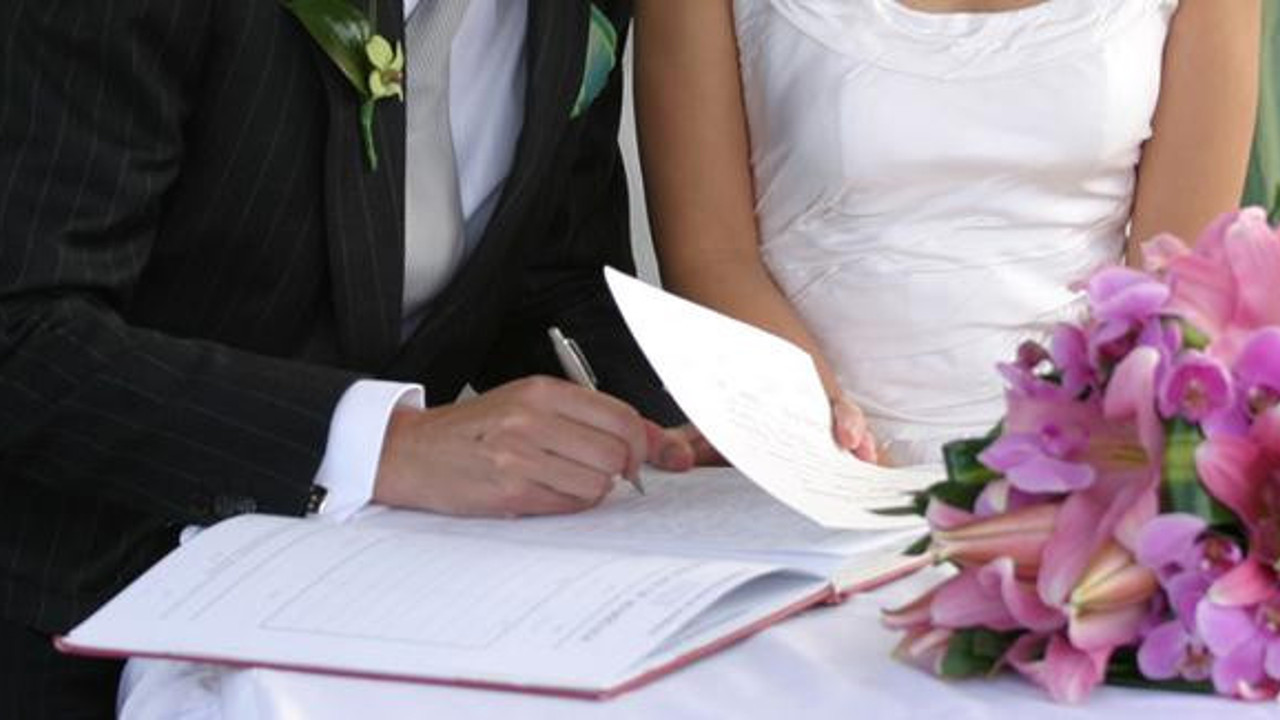 Evlenecek çiftlere tercih formu