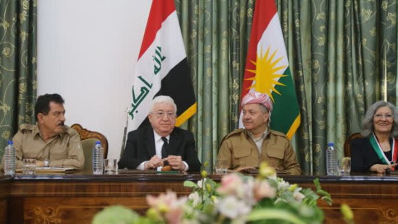 Masum- Barzani görüşmesi