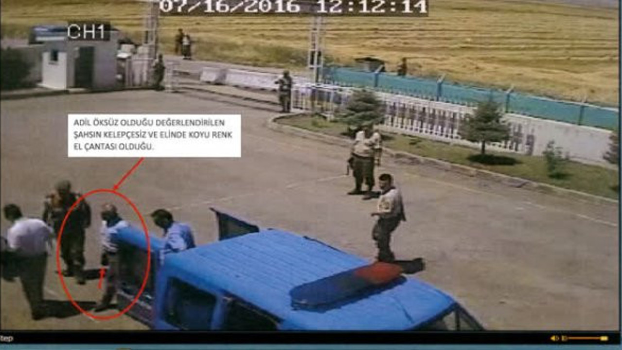 Adil Öksüz'ün o görüntüleri yayınlandı