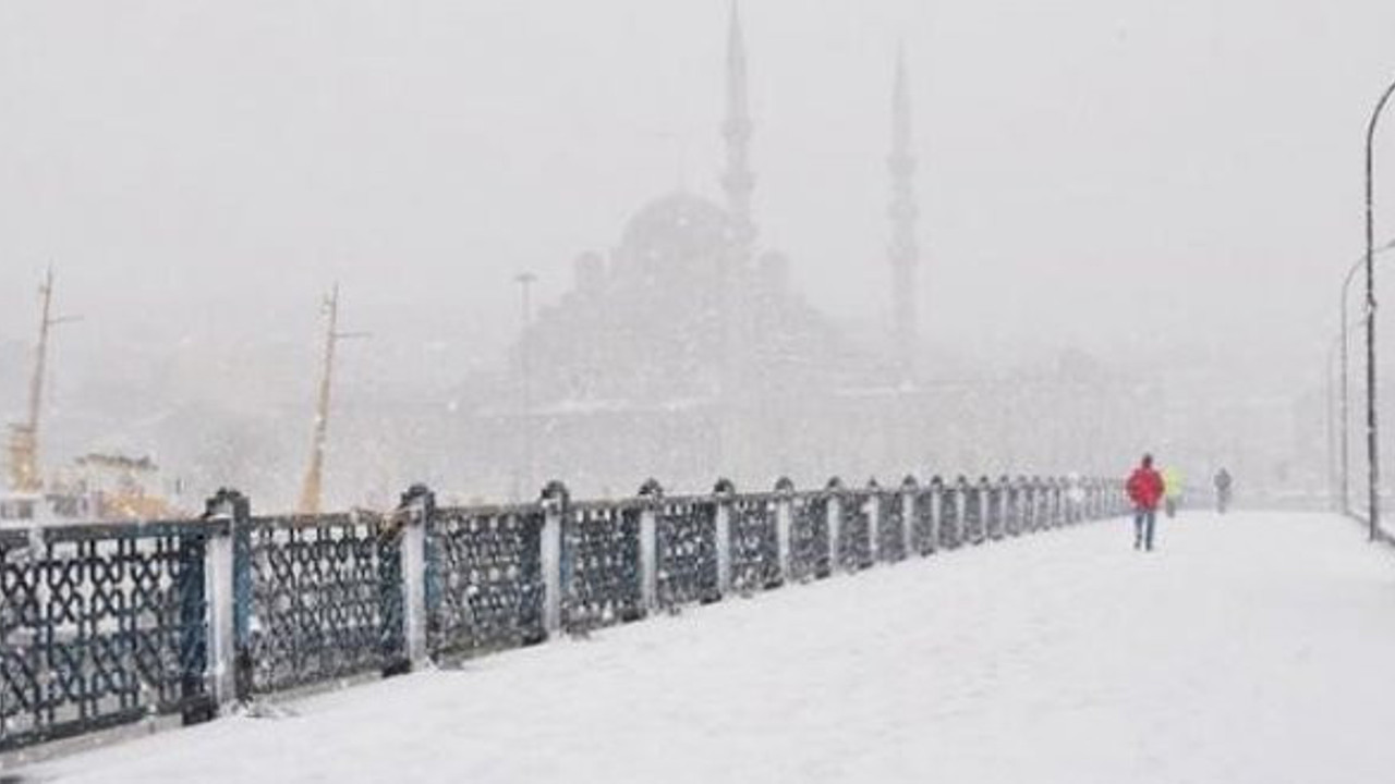 Meteoroloji tarih verdi: İstanbullulara kar uyarısı