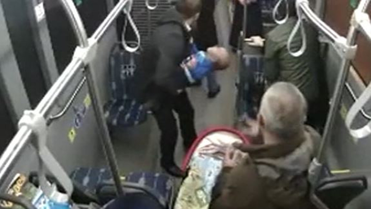 Kahraman şoför bebeğin hayatını böyle kurtardı