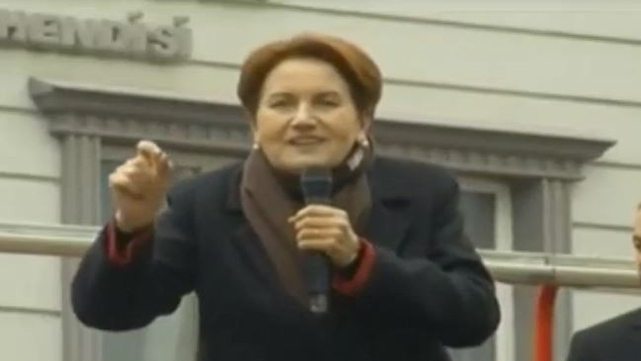 Meral Akşener'den Erdoğan'a 'Davutoğlu' göndermesi