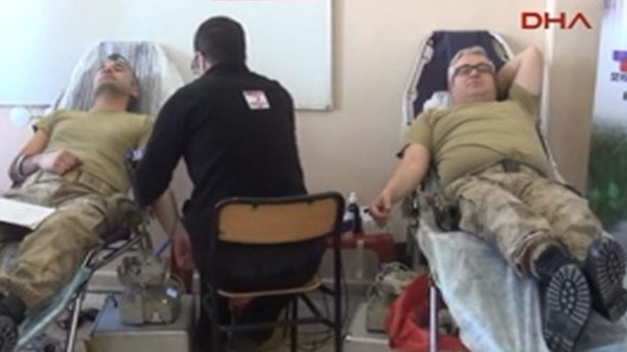 Mehmetçik ve korucular Afrin için kan verdi