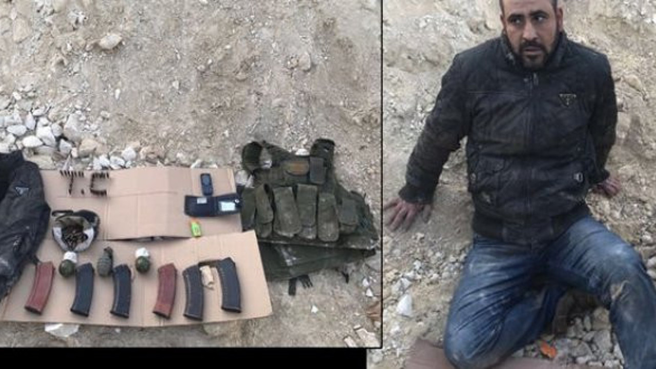 Afrin'de teröristlerin 'sivil kıyafet' oyunu