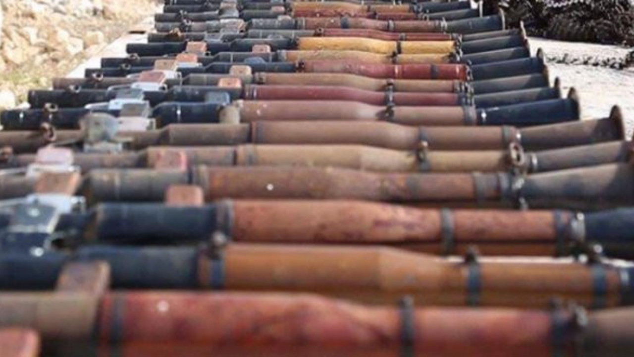 YPG/PKK'nın mühimmatları bir bir ele geçiriliyor