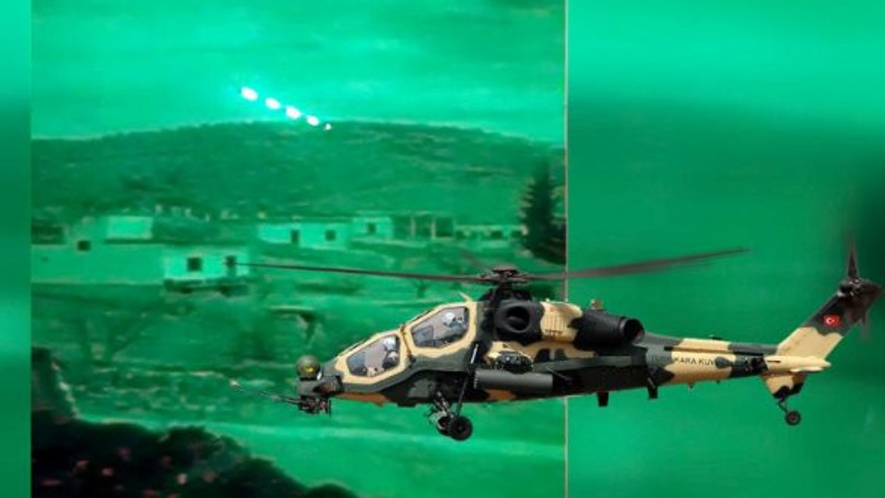 Teröristler ATAK helikopterleri ile etkisiz hale getirildi