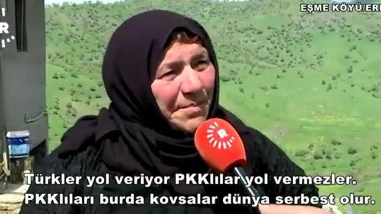 Bize zararı verenler Türkler değil, PKK!
