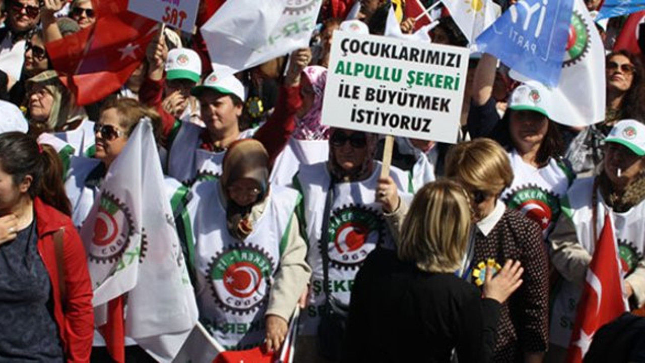 Akşener, Alpullu Şeker Fabrikası'nın önüne gitti (07 Nisan 2018)