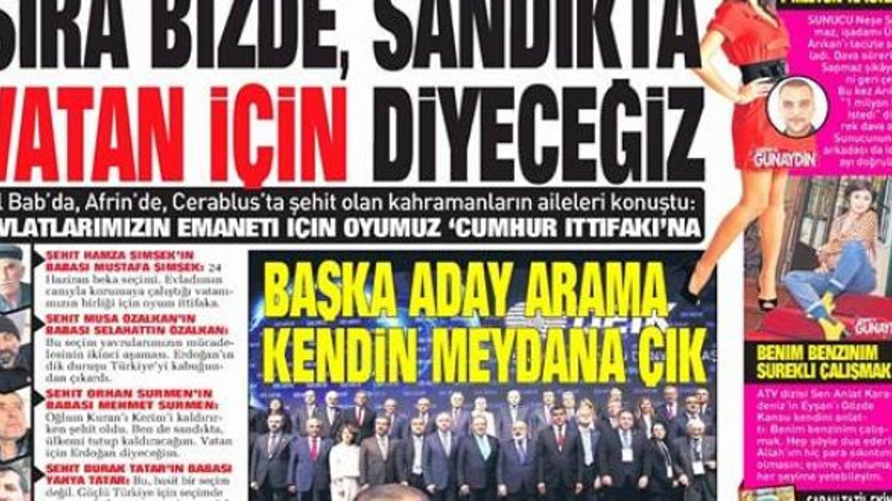 Şehit ailelerini seçim malzemesi yaptılar