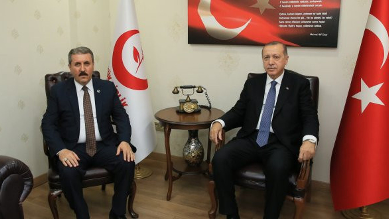 Erdoğan-Destici görüşmesi sona erdi