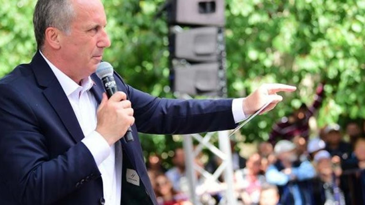 İnce, "Elimdeki anket Erdoğan'ın uykularını kaçırıyor"