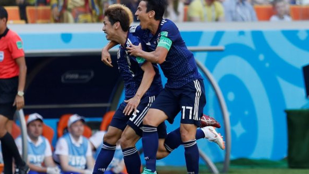 Kolombiya kızardı, Japonlar kazandı