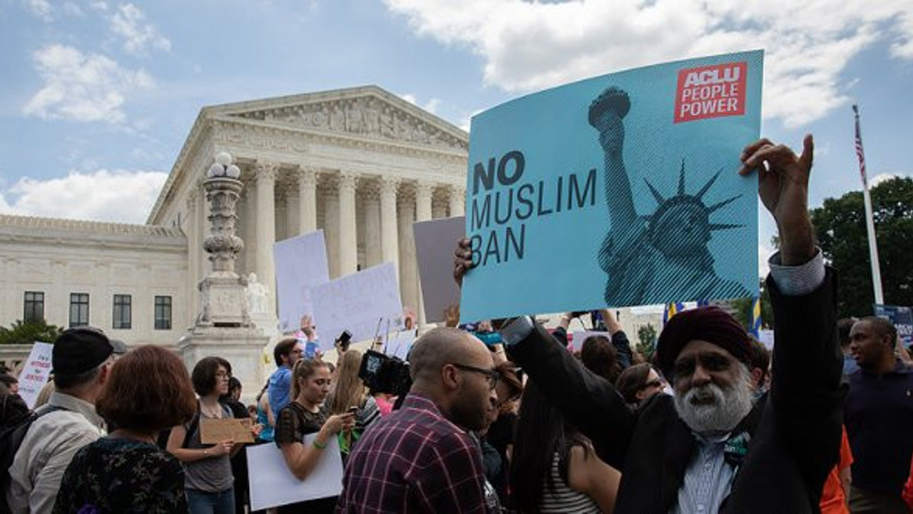 ABD’de seyahat yasağına tepkic