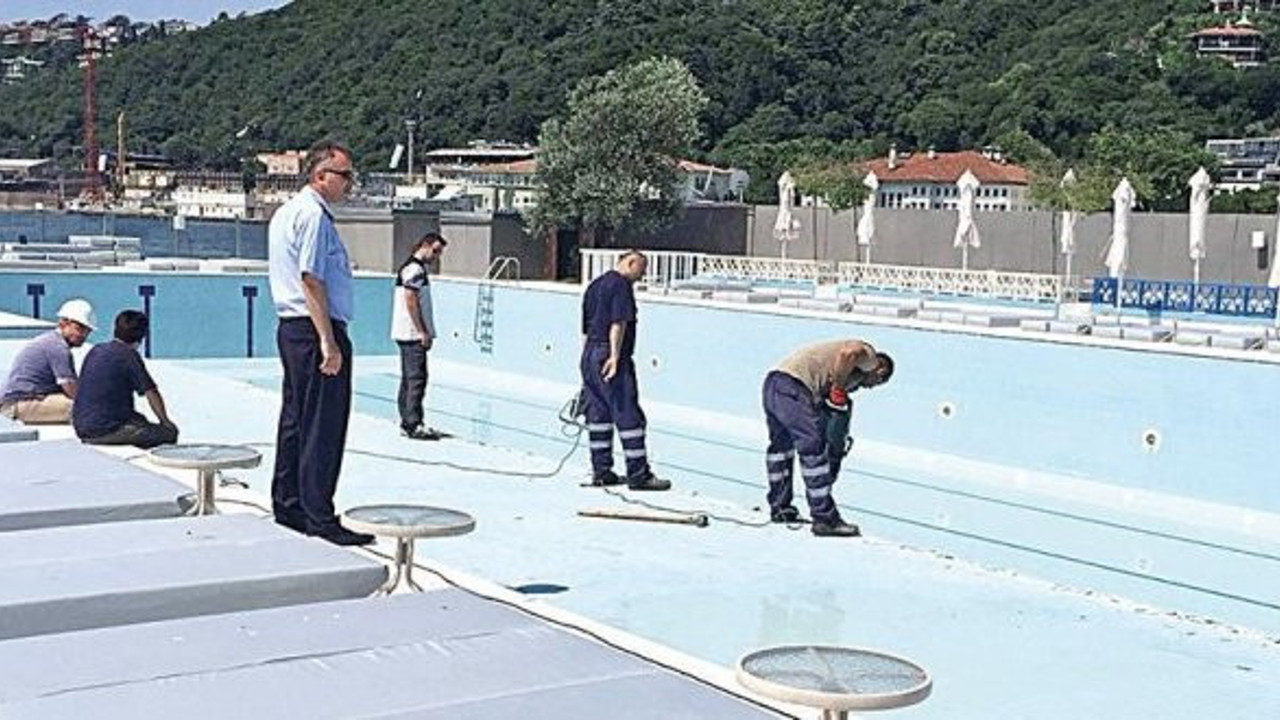 Galatasaray Adası'nda yine yıkım