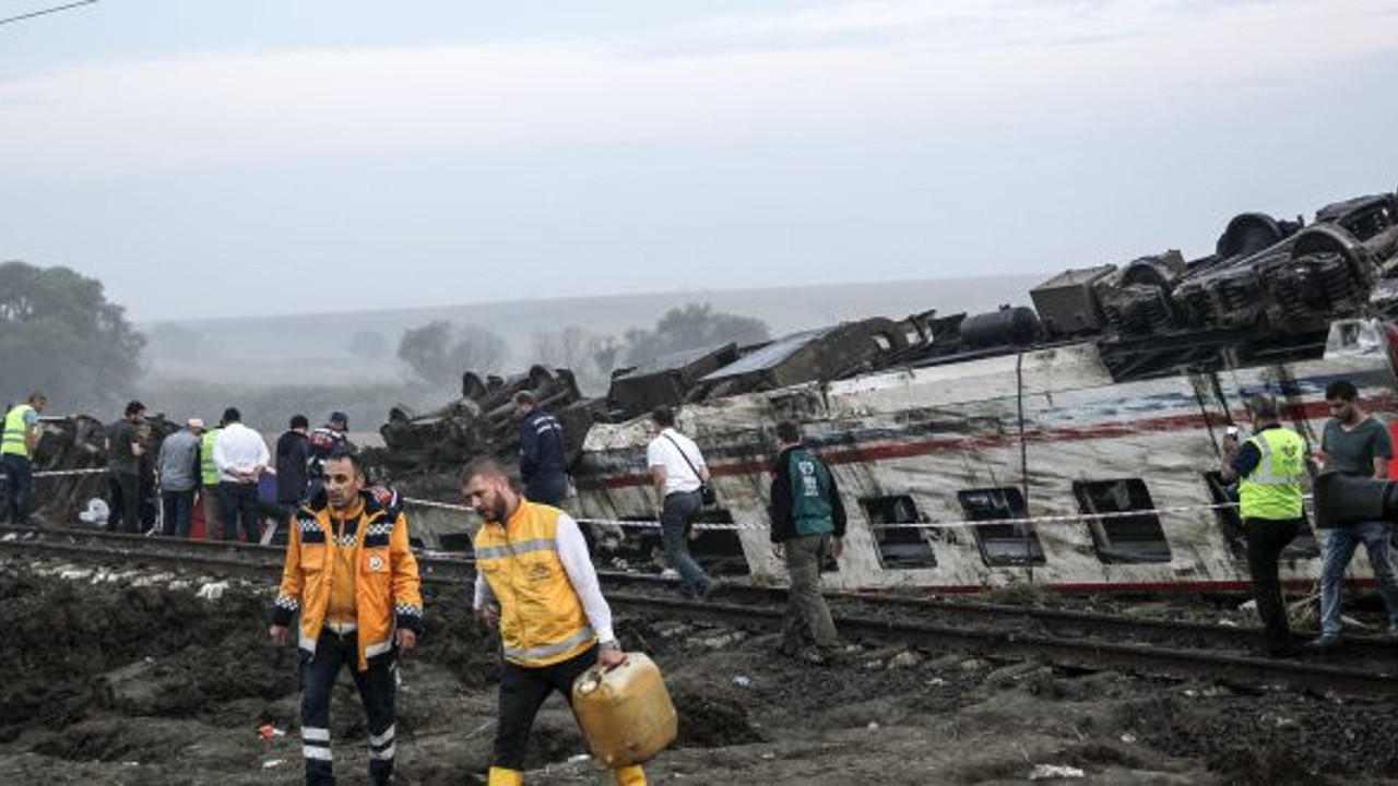 Tekirdağ’daki tren kazası ile ilgili skandal iddia