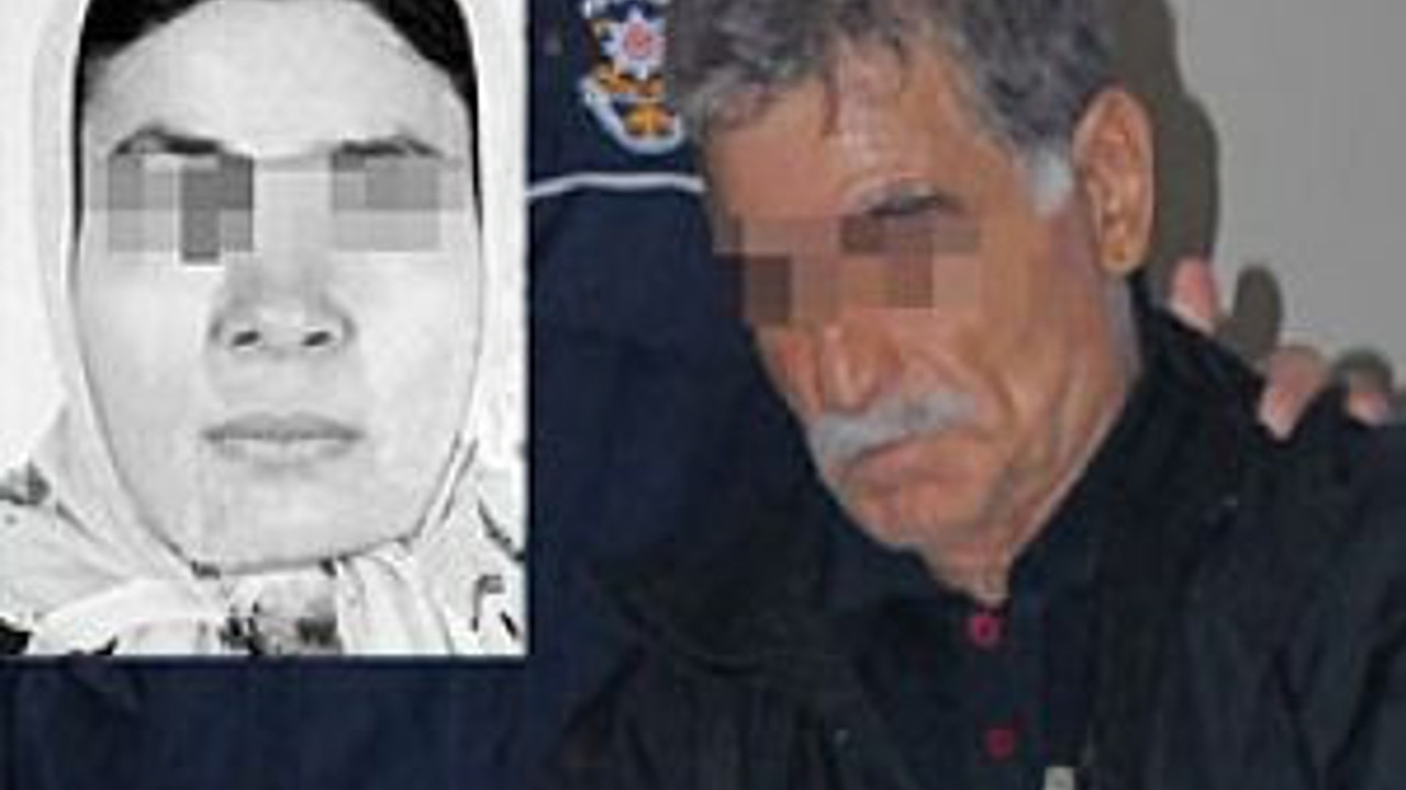 Karısını keserle katletti