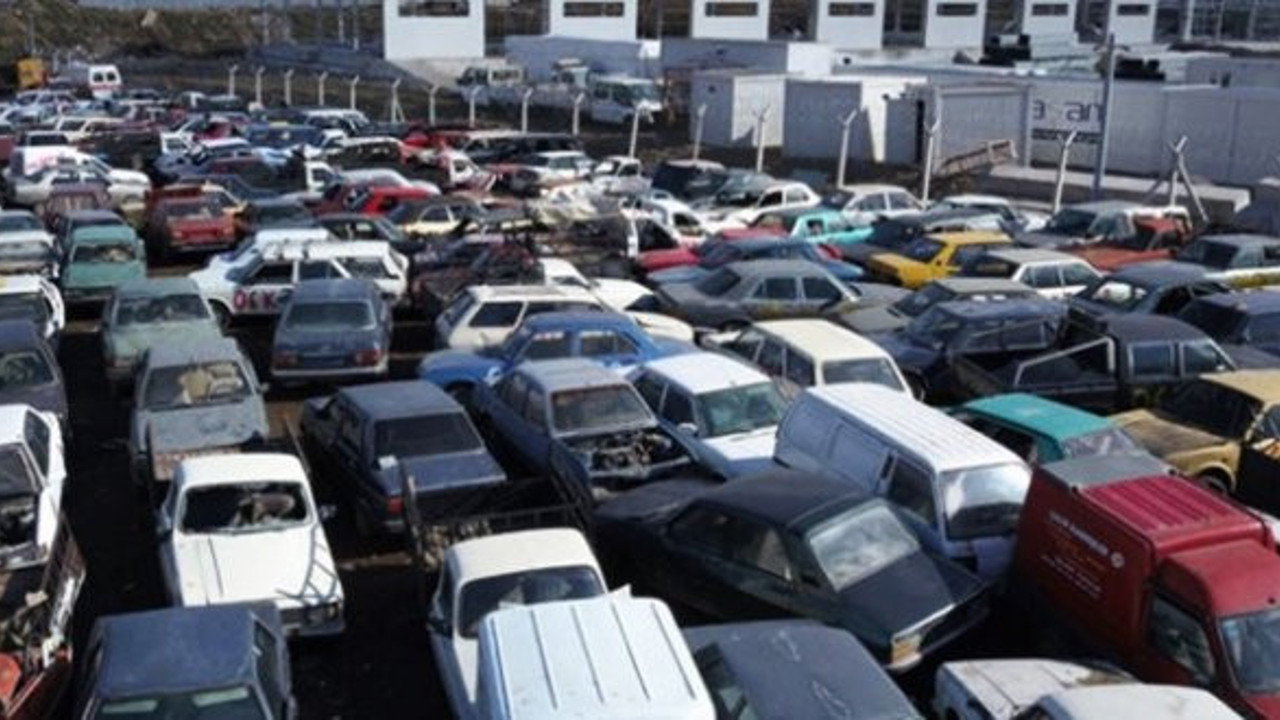 Hurdaya giden araç sayısı 25 kat arttı