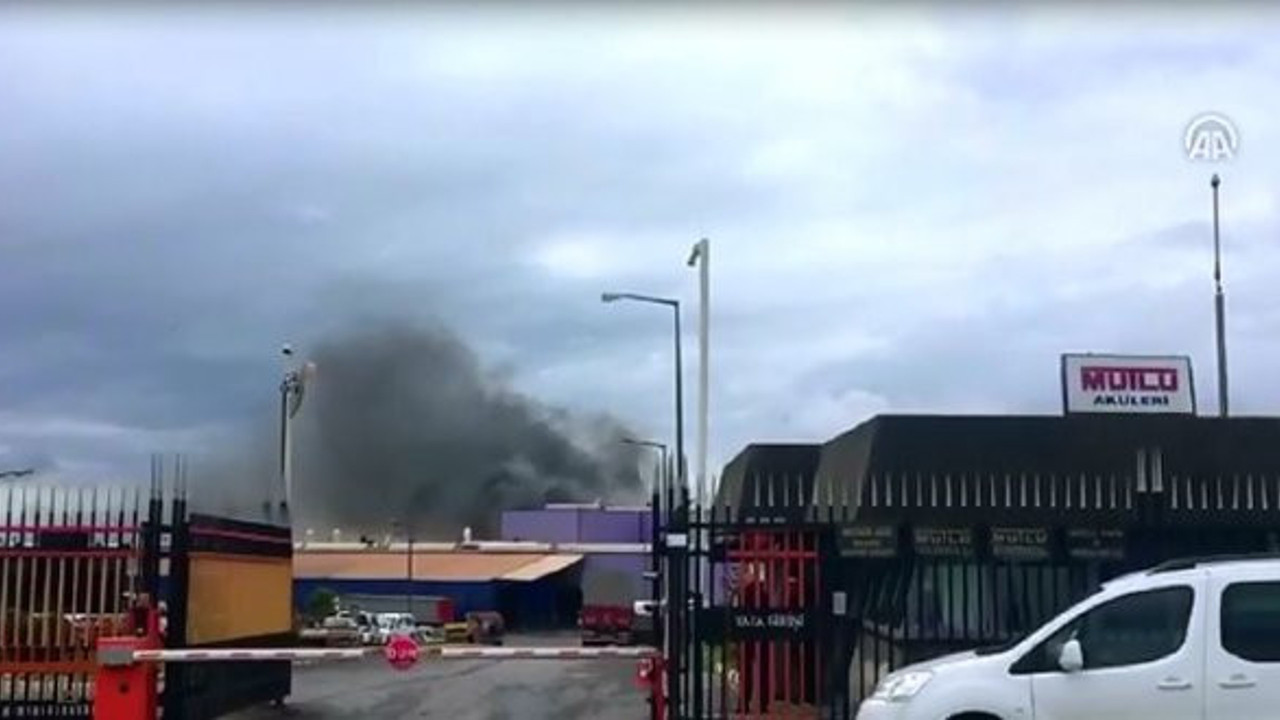 Tuzla’da fabrika yangını (26 Eylül 2018)