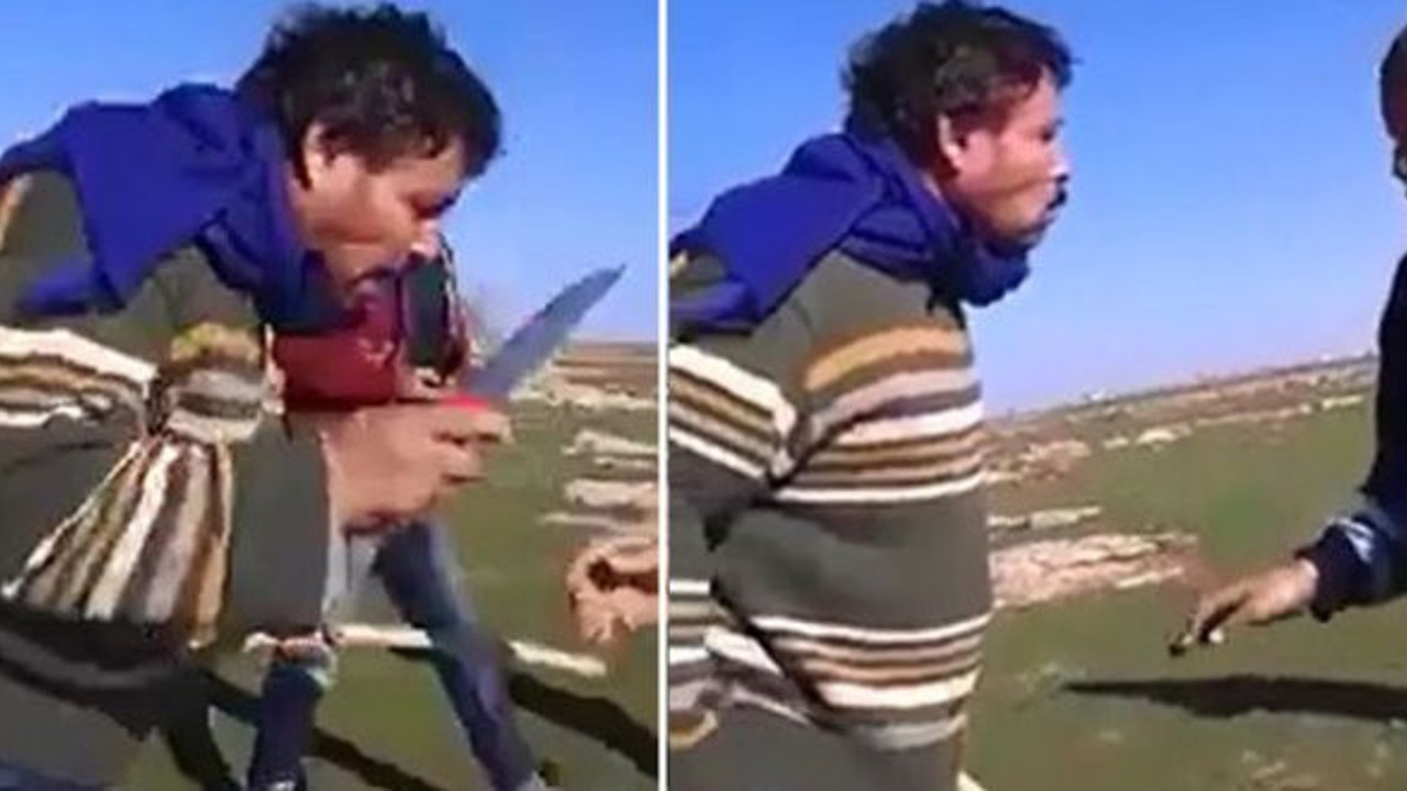 Camını kıran çocuğu sopa ve bıçakla tehdit etti