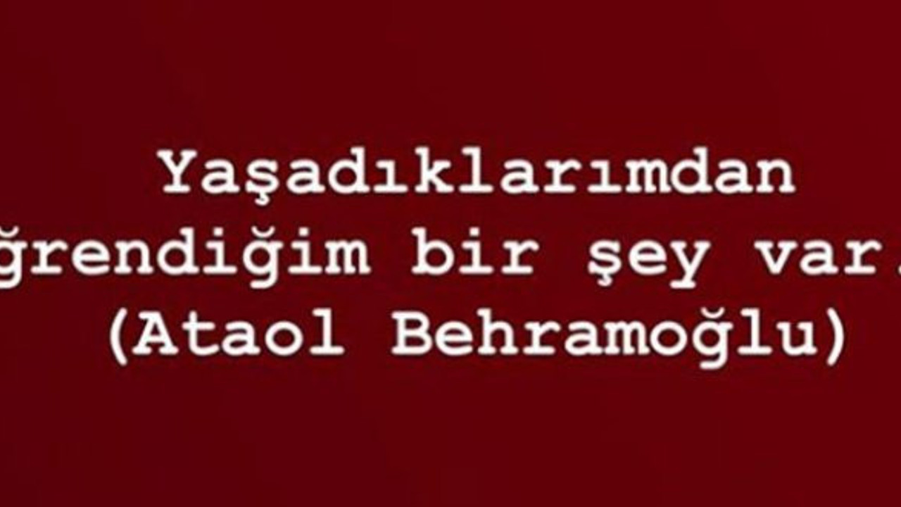 Ataol Behramoğlu kimdir, Ataol Behramoğlu sözleri