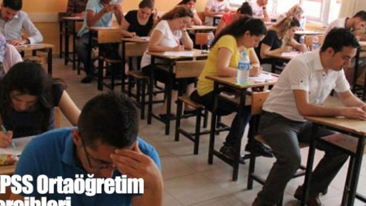 KPSS ortaöğretim tercihleri ne zaman yapılacak?