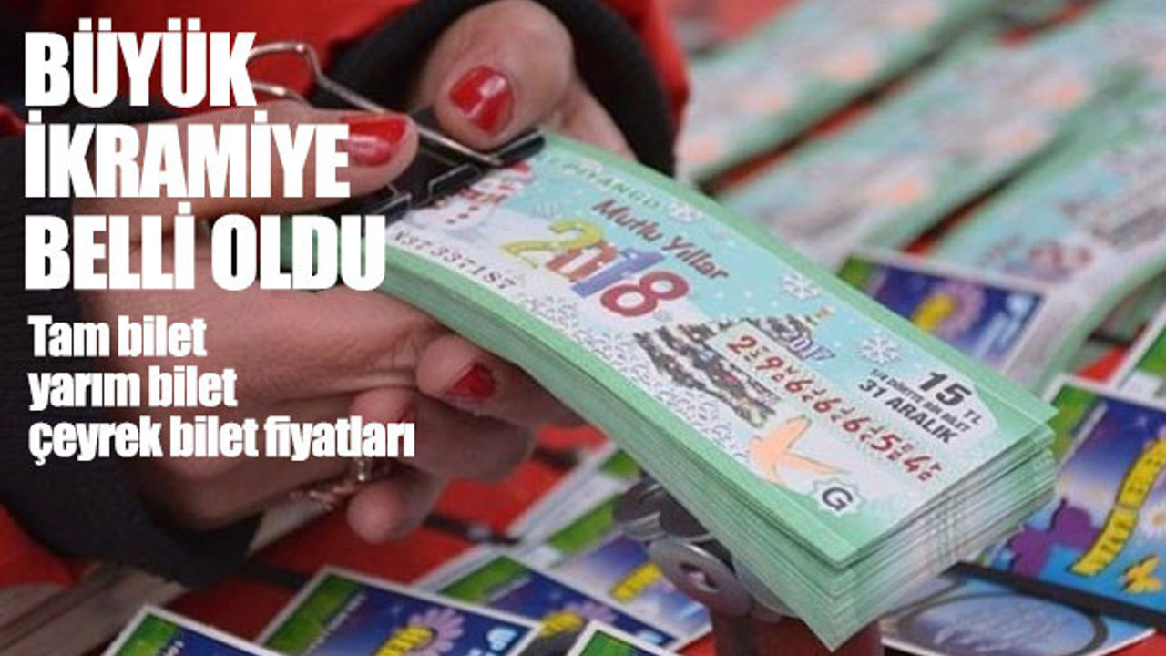 Milli Piyango yılbaşı büyük ikramiyesi ne kadar oldu?