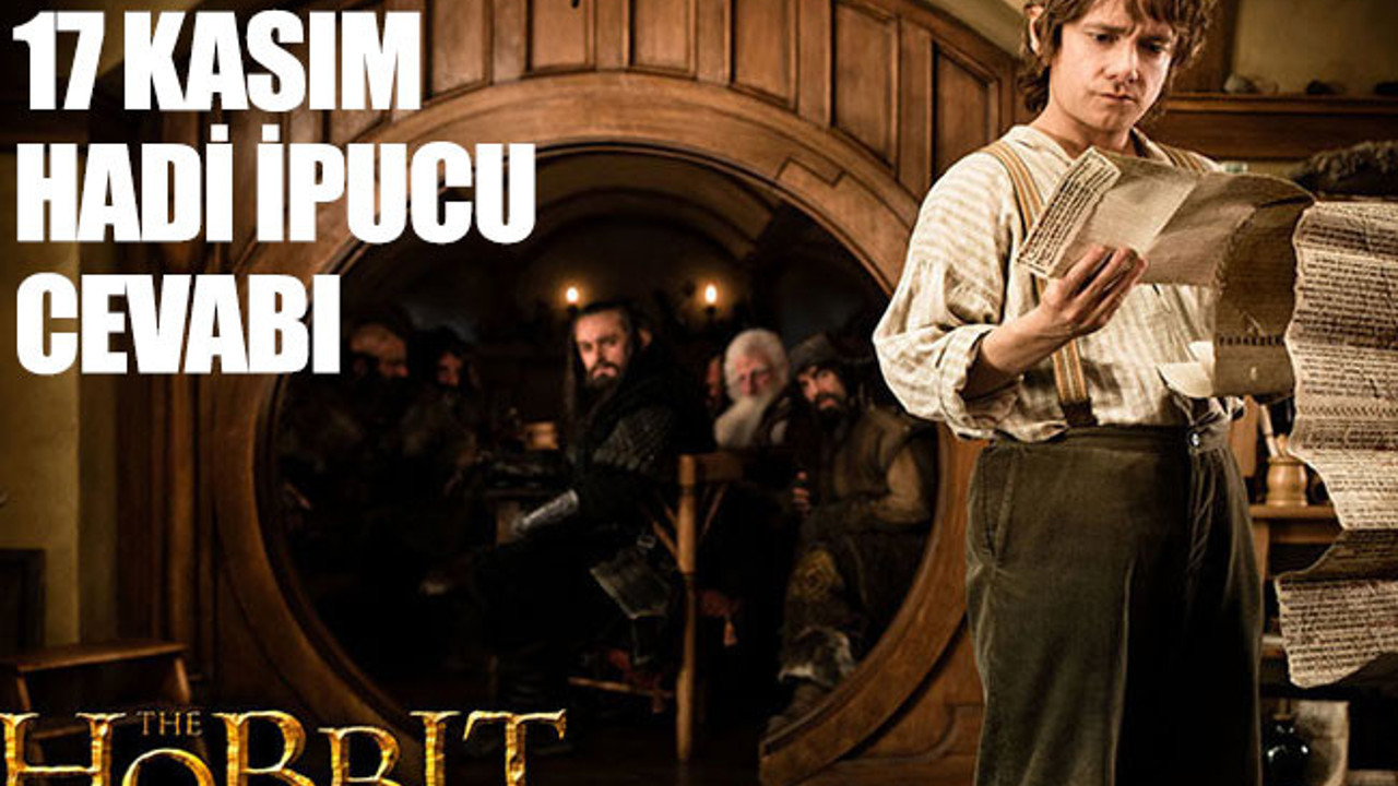 Hadi ipucu cevabı: Hobbit filminin ünlü yönetmeni kimdir?