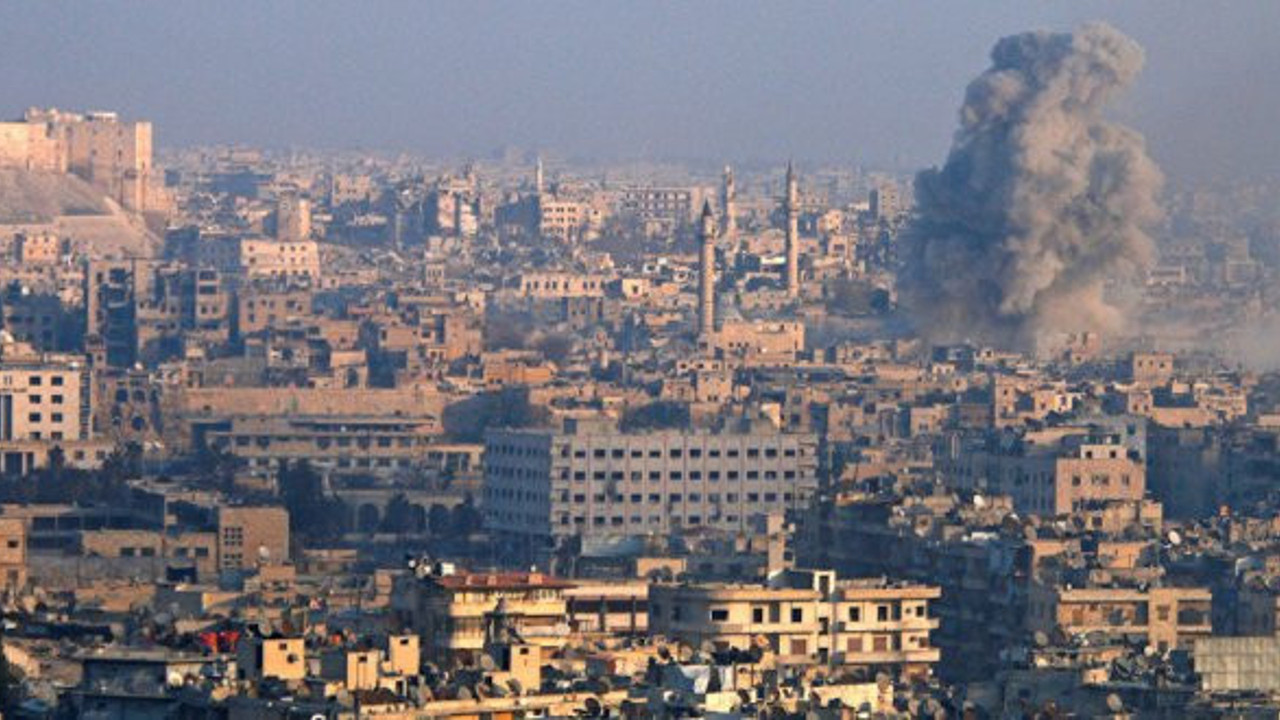 Halep’te kimyasal silahla saldırı iddiası