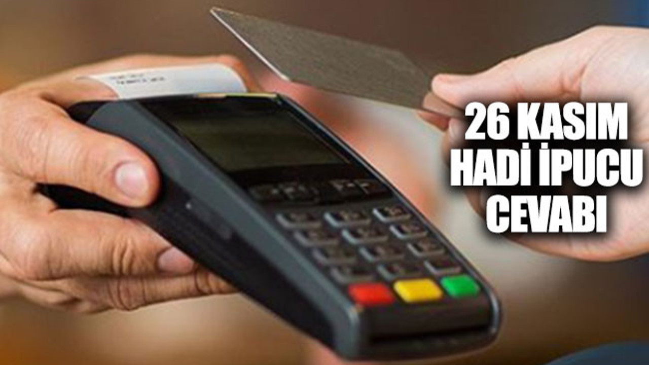 Kartınızı pos makinesine göstererek ödeme teknolojisi adı? Hadi İpucu