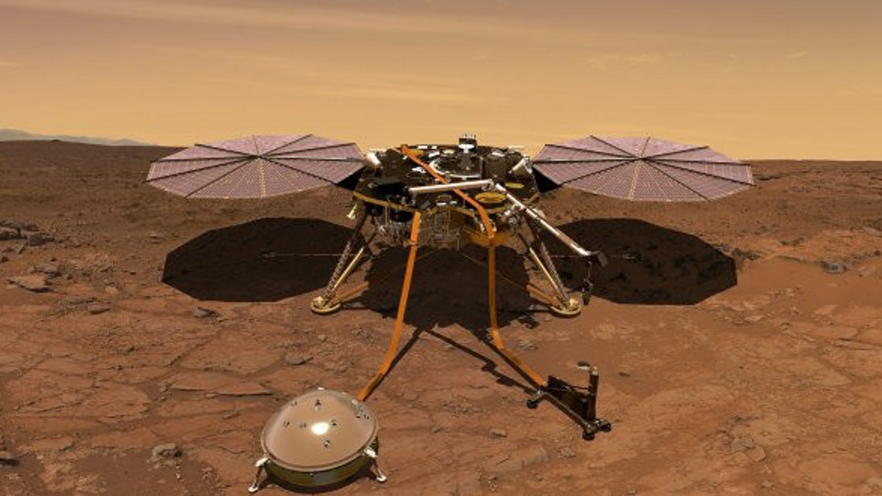 InSight, Mars yüzeyinden en net fotoğrafı gönderdi