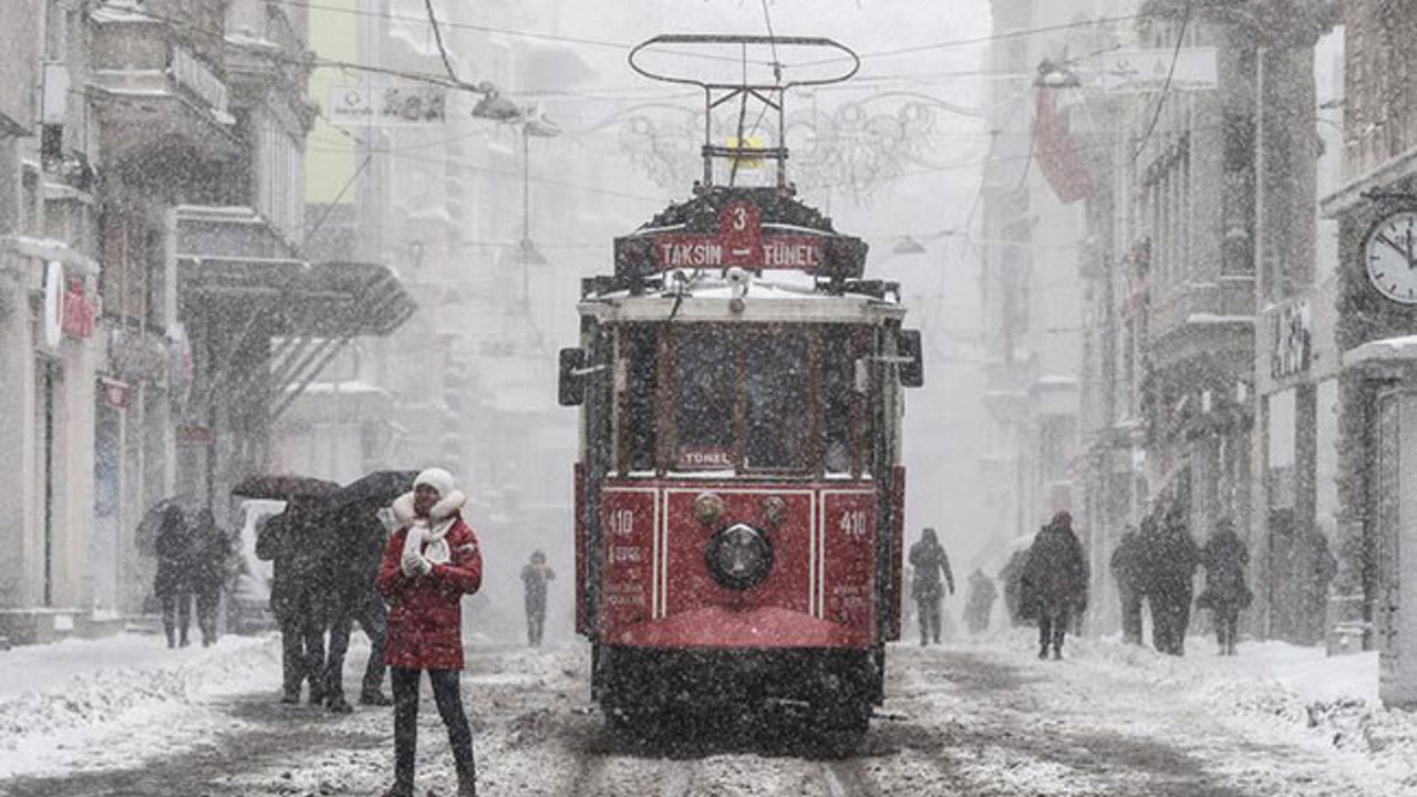İstanbul'a kar yağışı için tarih verildi!
