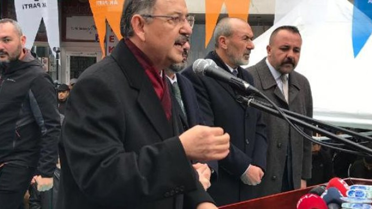 Mehmet Özhaseki'den ilginç makam aracı çıkışı