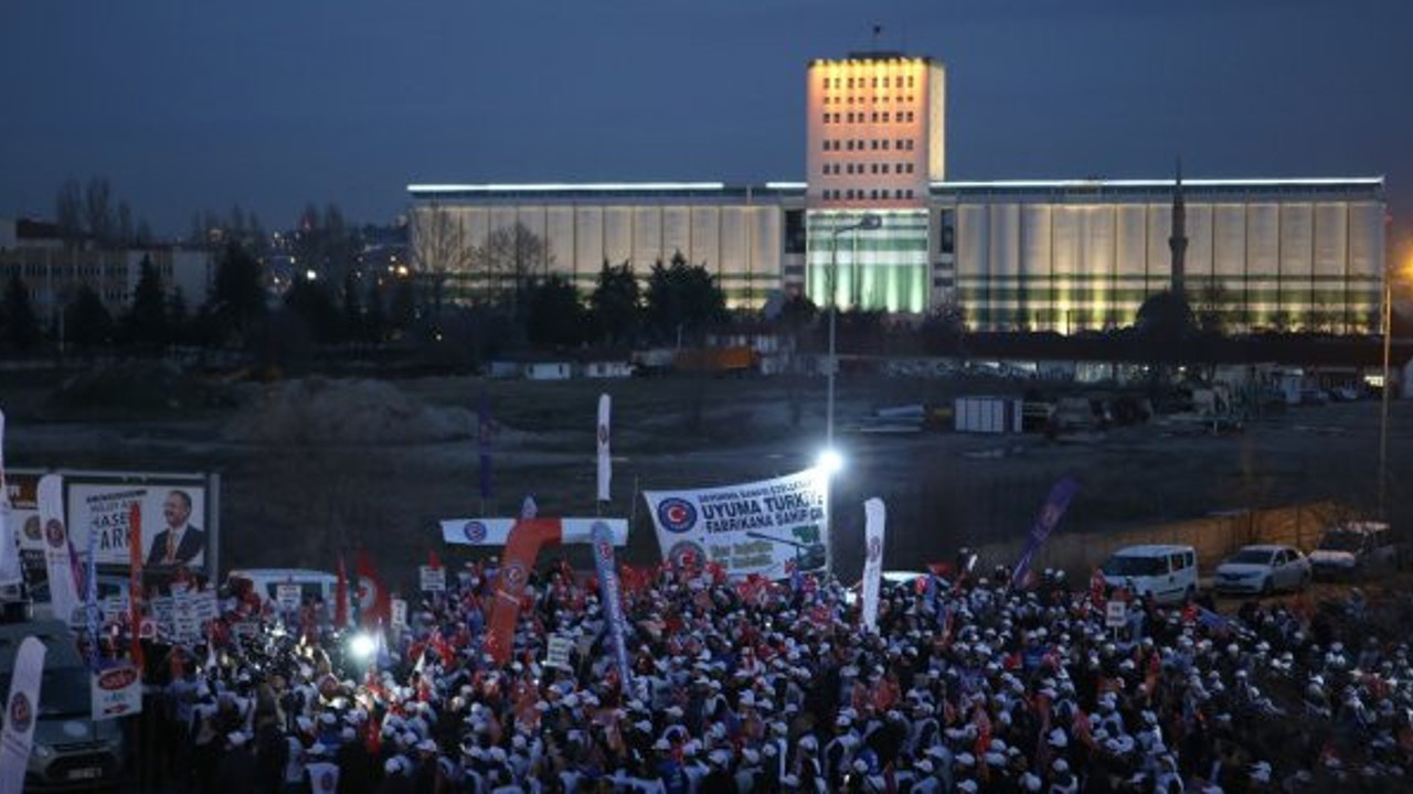 Türk Harb-İş'ten tank palet protestosu!