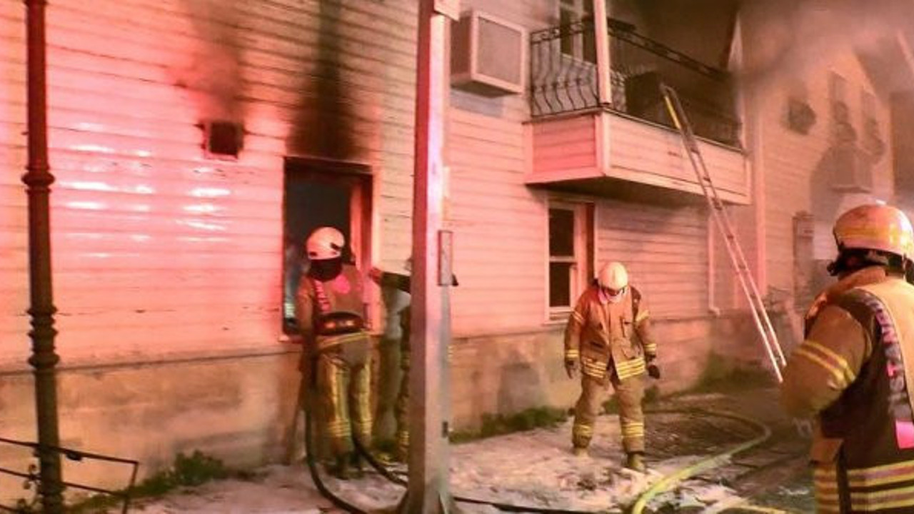 Eyüpsultan'da hamam yangını