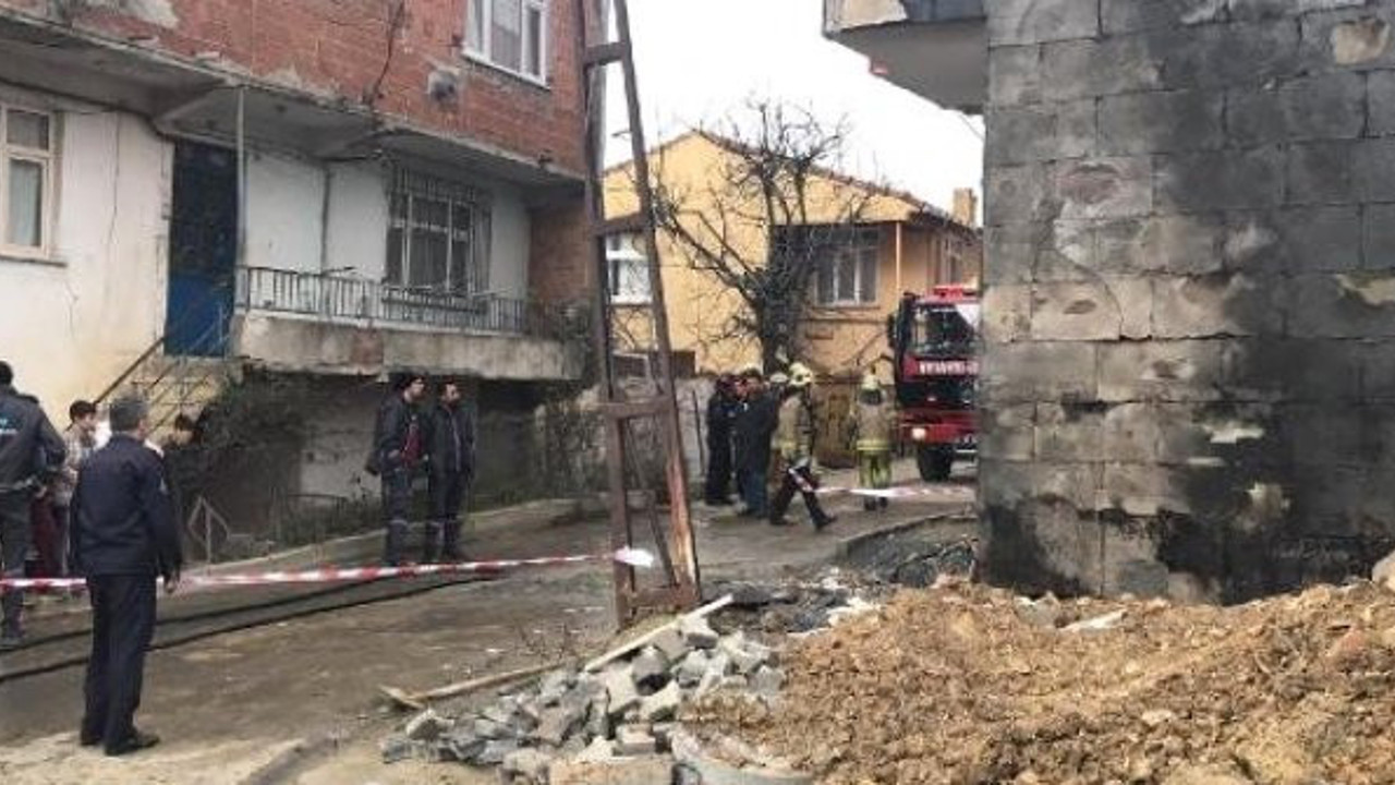 Arnavutköy'de doğalgaz borusu patladı