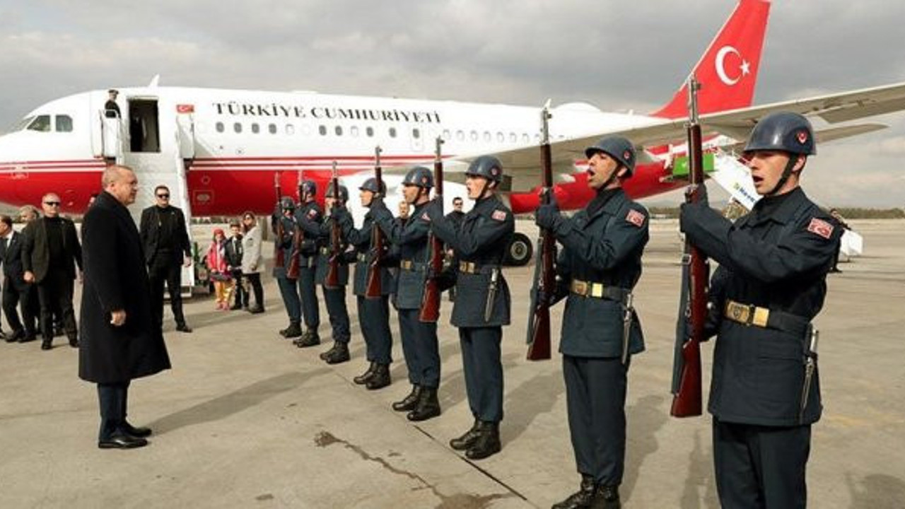 Erdoğan, Cumhurbaşkanlığı uçağı ile seçim mitingine gitti